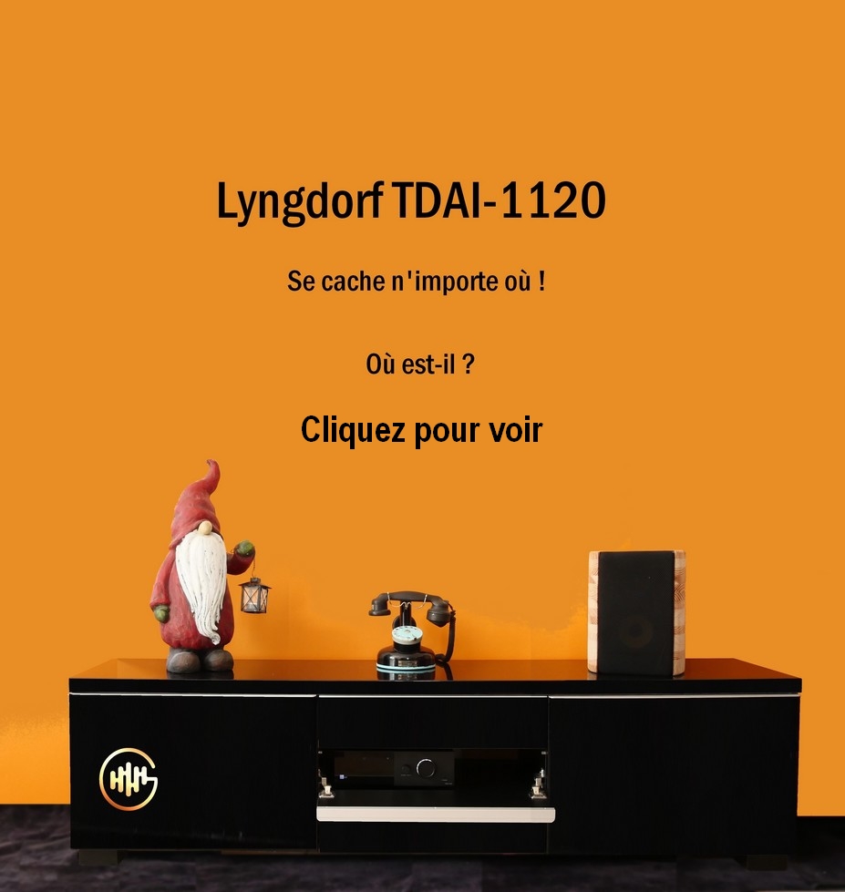 Amplificateur Lyngdorf TDAI 1120 silencieux et discret.